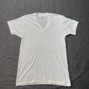 Vintage Sears Shirt Mens Medium Golden Comfort Undershirt V Neck Retro MED
